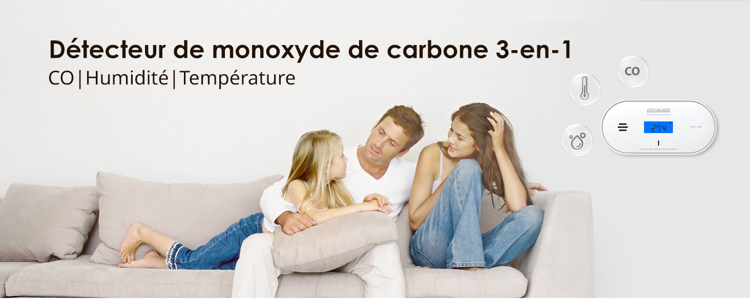 détecteur monoxyde de carbone