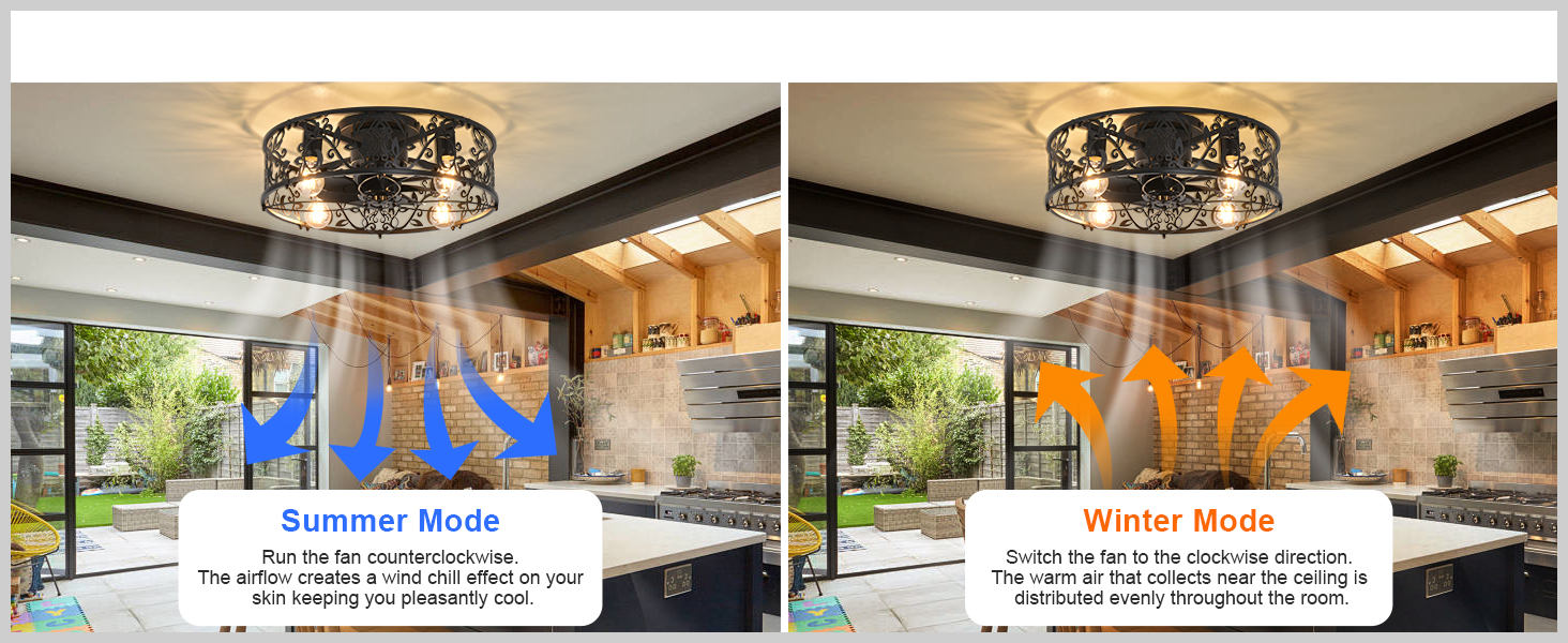 fan ceiling with light