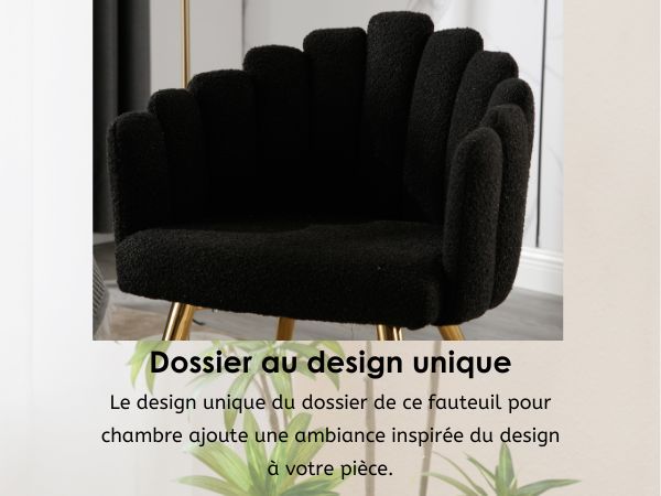 fauetuil dore