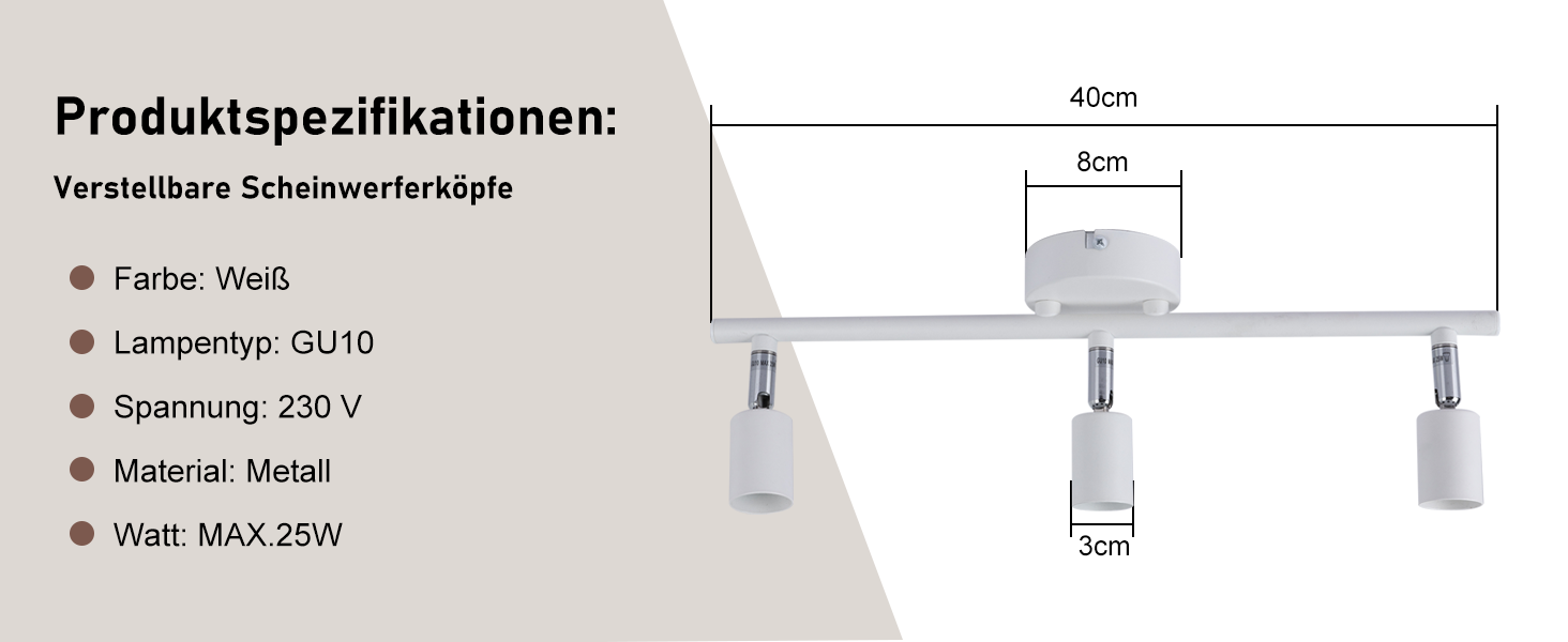 strahler deckenleuchte