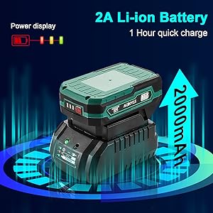 Batterie de grande capacité et charge rapide