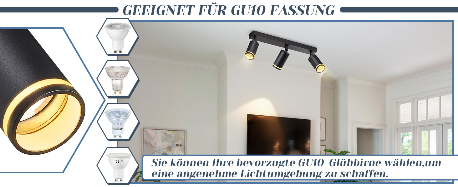GU10 DECKENSPOTS
