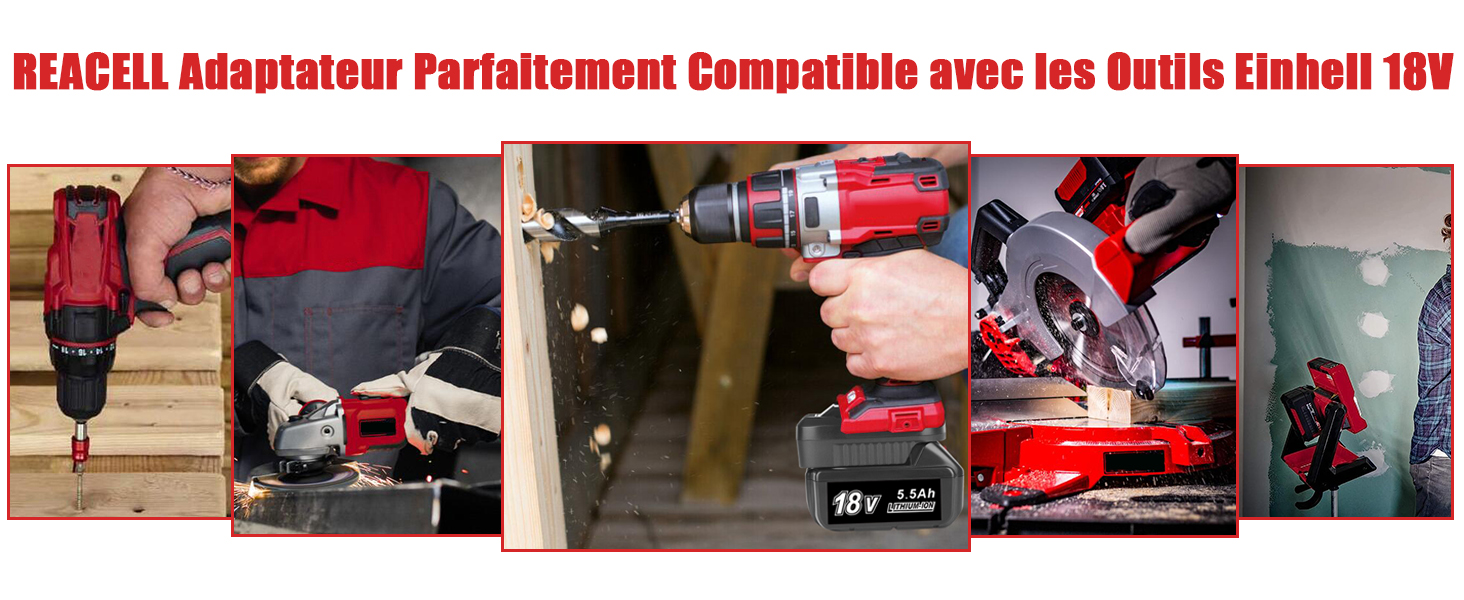 adaptateur batterie makita