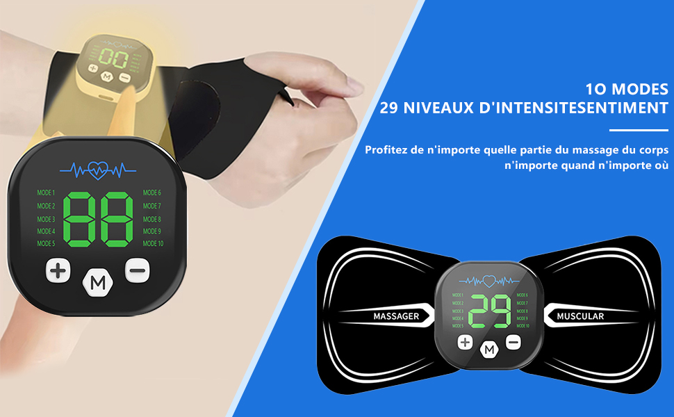 Pantallas digitales que presentan diferentes modelos de interfaz con lecturas digitales LED e indicadores de control verdes y negros.