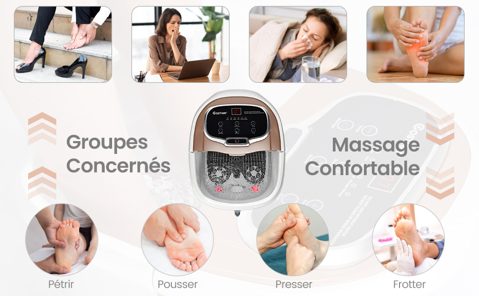 bain de pieds