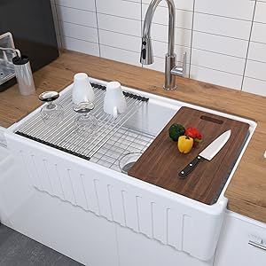 ceramic workstation kitchen sink