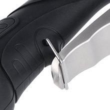 Pistolet d'arrosage en métal conçu avec une boucle d'économie d'effort