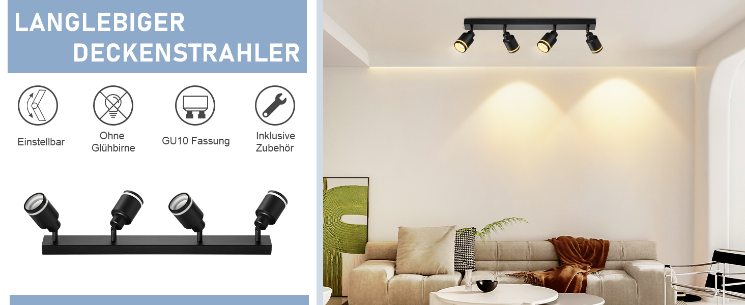 modern deckenstrahler