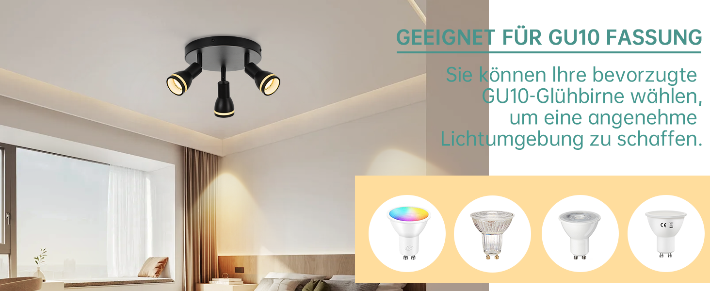 GU10 DECKENSPOTS