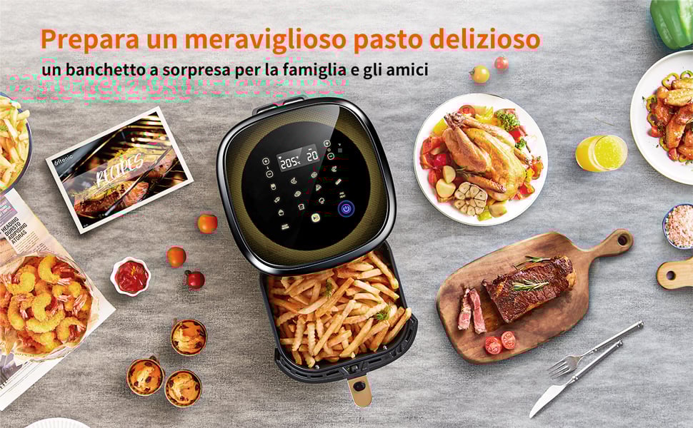 friggitrice ad aria calda