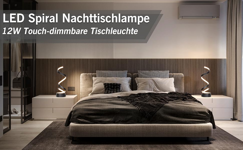 tischlampe led schlafzimmer