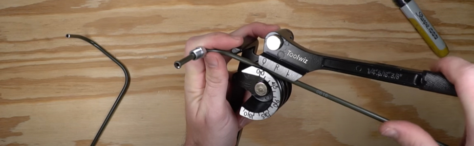 copper tube bending tool