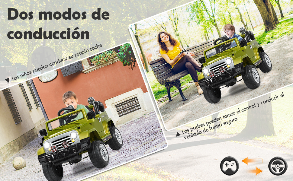 Coche electico Jeep 12V