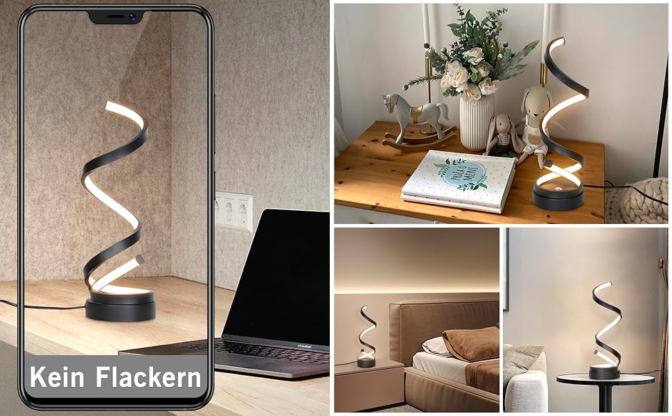 nachttischlampe led 