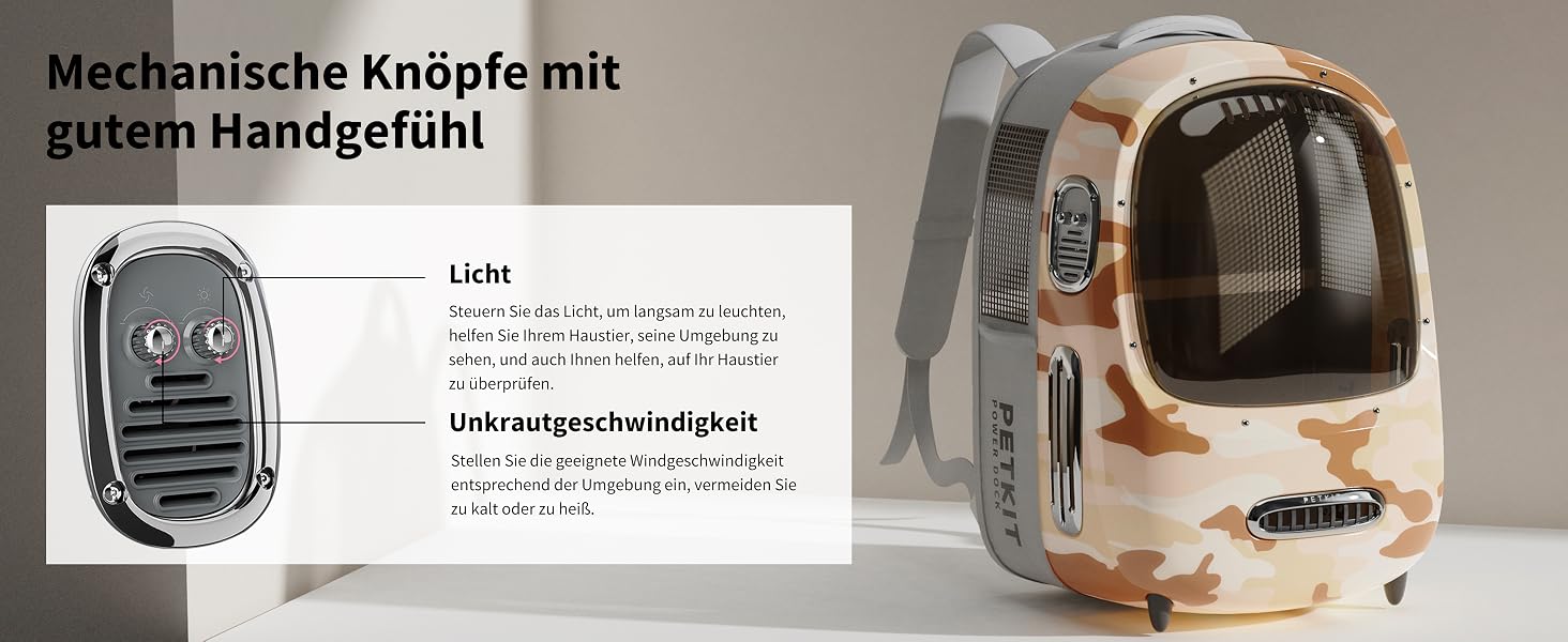 PETKIT Rucksäcke für Hunde & Katzen-Rucksack