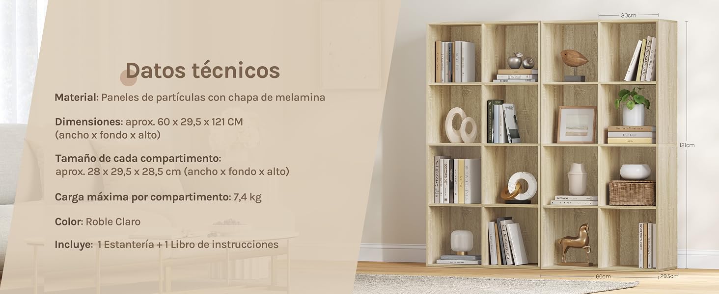 una estantería con libros y una alfombra