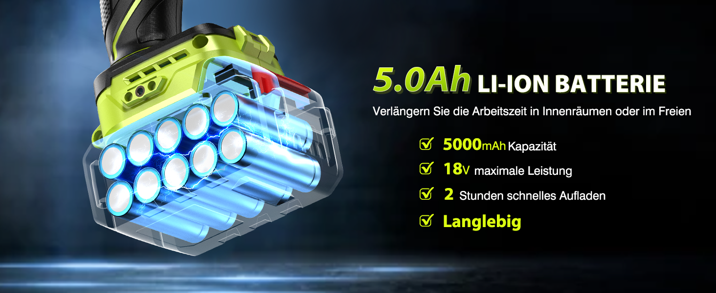5000mAh BATTERIE