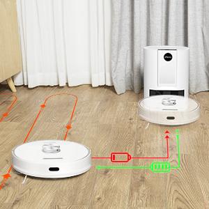 Robotic Vacuum Cleaner recharge automatically
