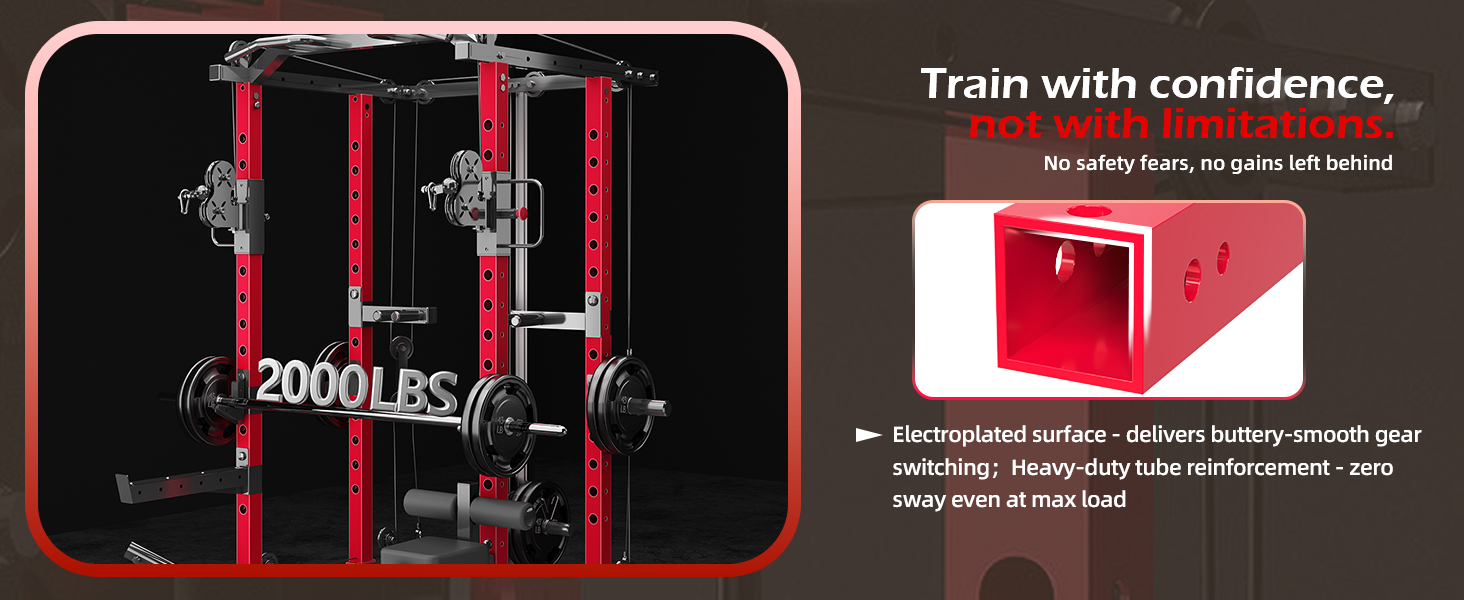 Power Squat Rack Cage