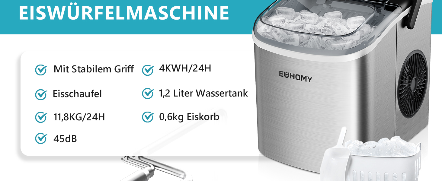 Eiswürfelmaschine Klein