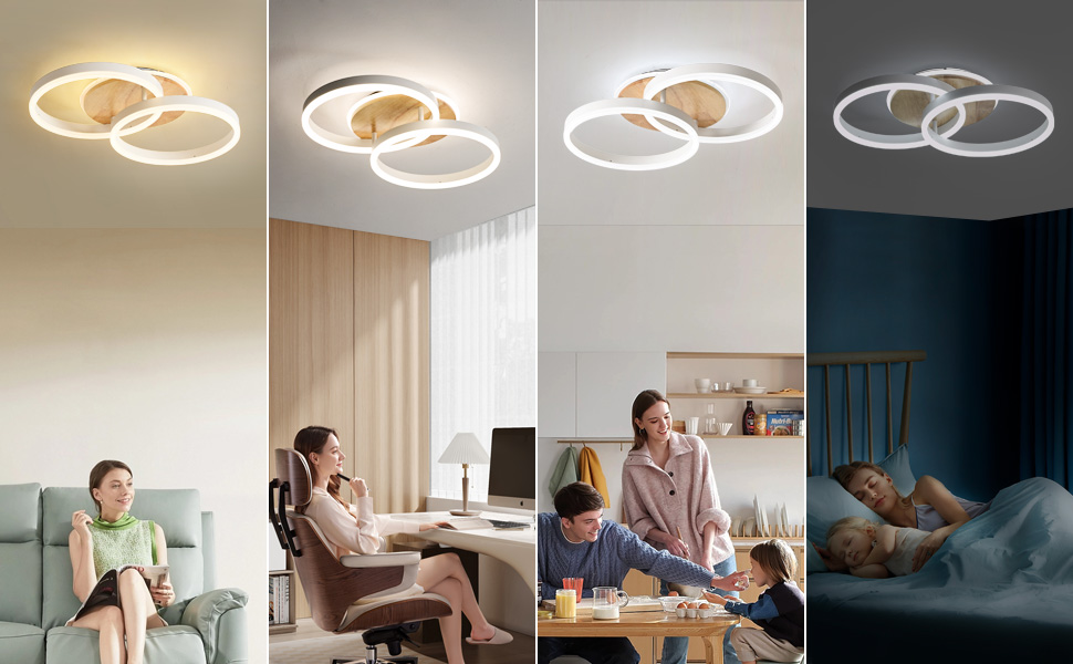 LED Deckenleuchte Dimmbar 36W