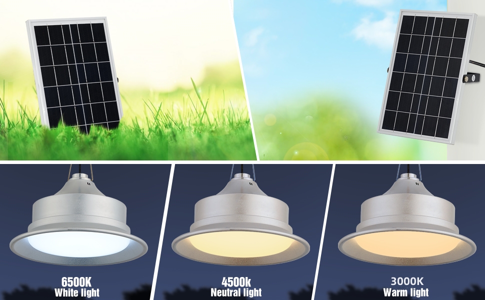 lampe solaire extérieure