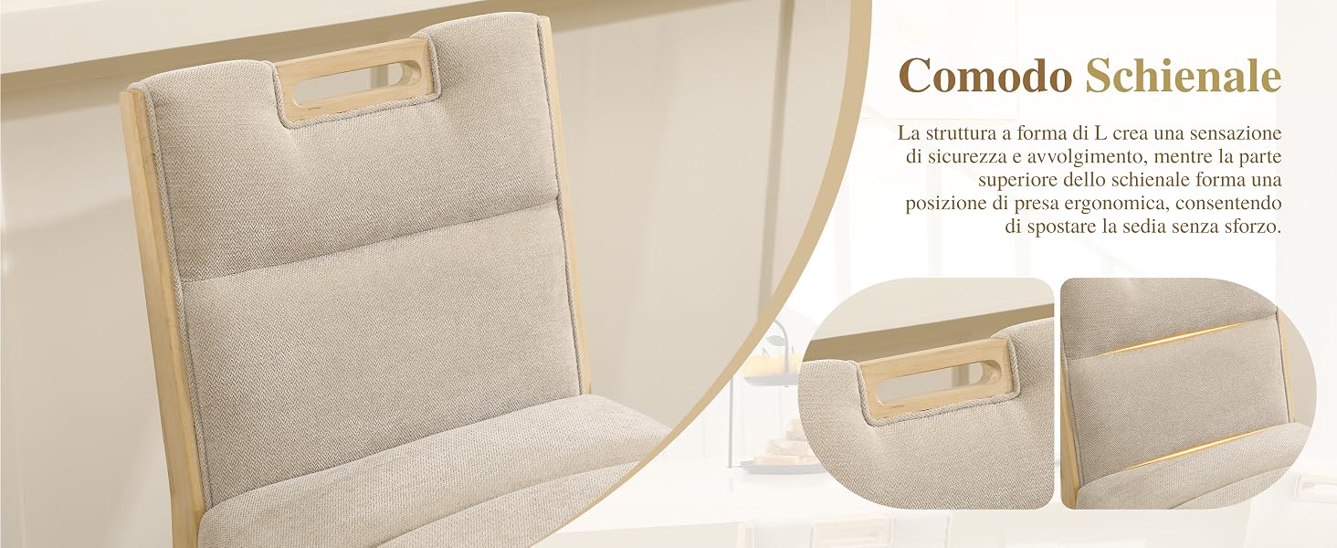 Il testo recita «Console Schleimig». Primo piano del materiale o della superficie testurizzata di colore beige o crema che mostra i dettagli.