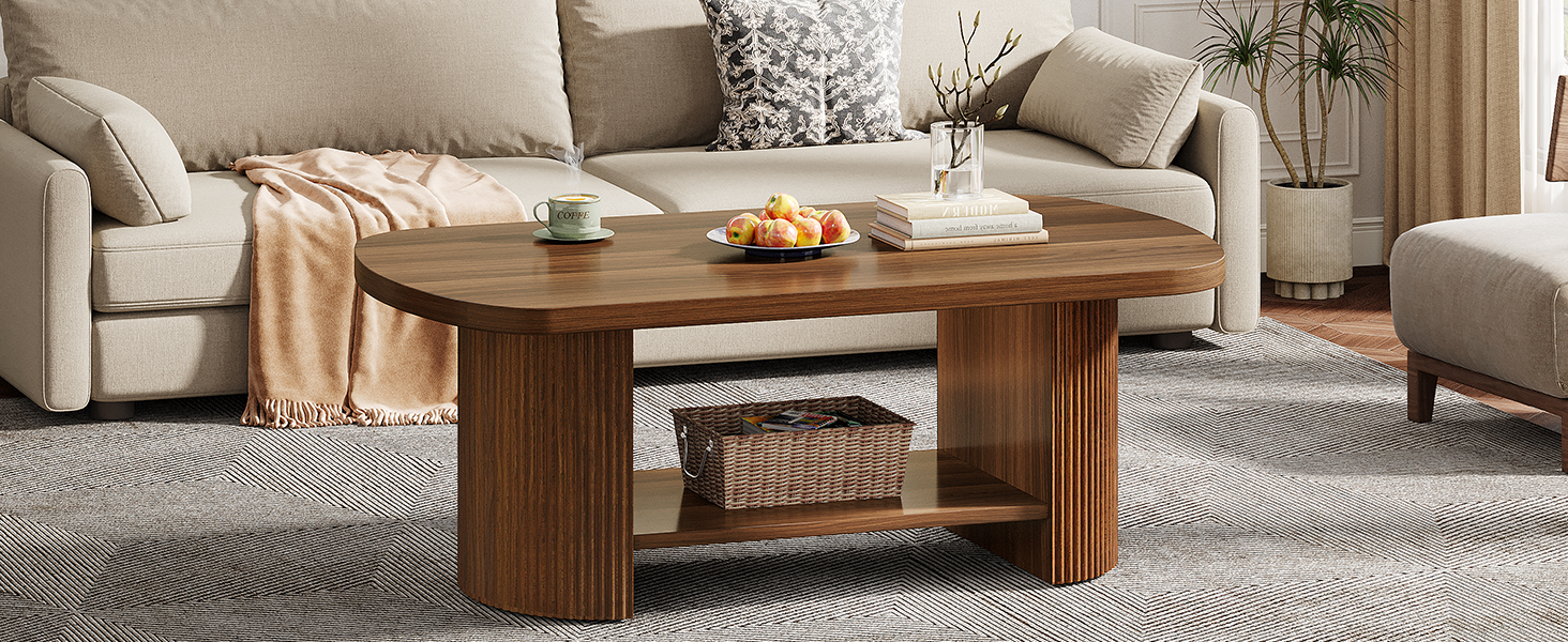 Robuust metalen frame met houten details