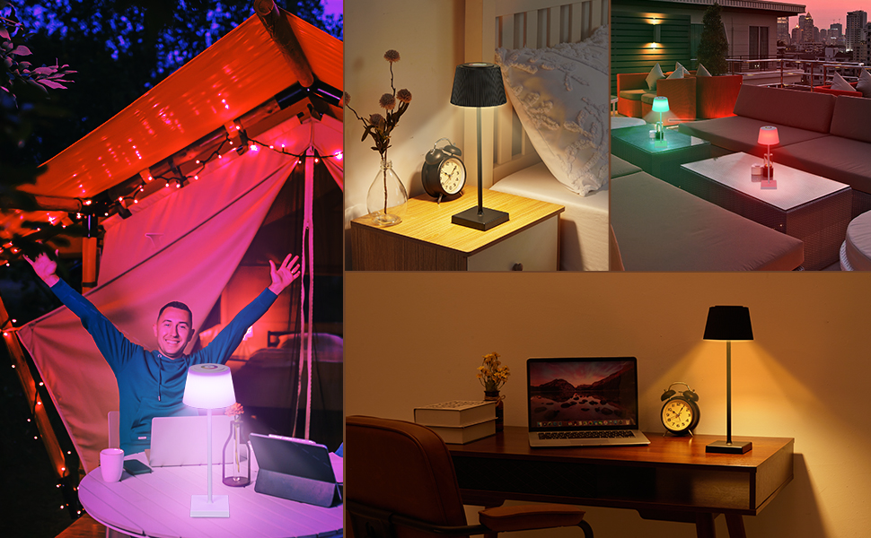 Lampe de table sans fil 04