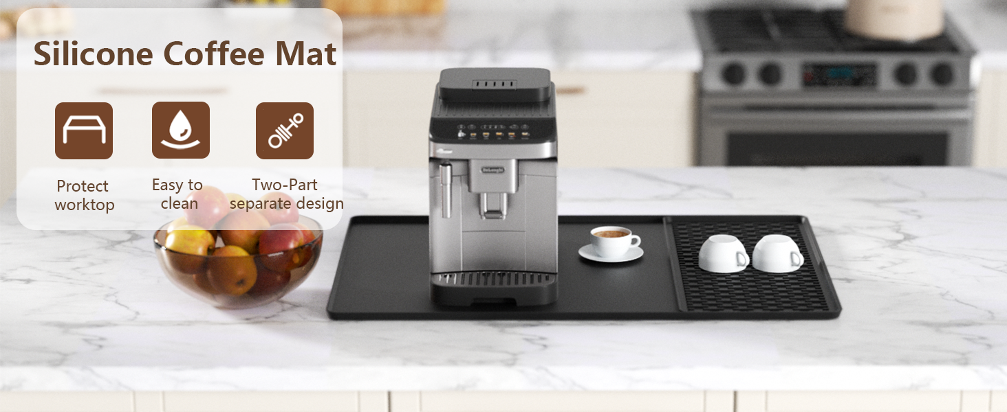 Tapete de silicona para café