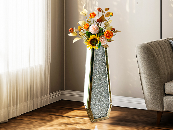 vaso decorativo grande da interno vaso alto da interno esterno grande vaso da terra fiori vetro