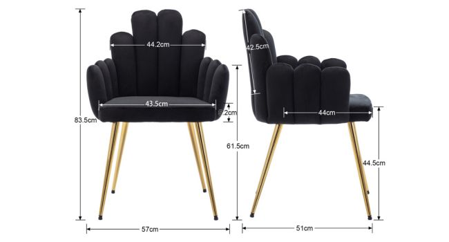 chaise en métal