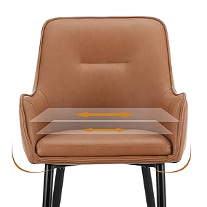 faux leather chairs