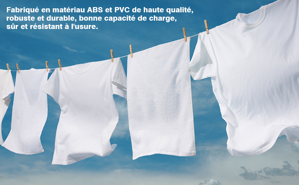 Corde à Linge rétractable de 13 m