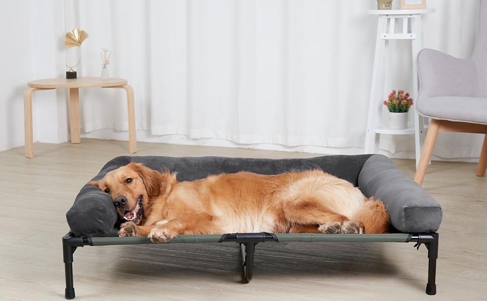 panier chien xxl dehoussable anti stress xl lavable orthopédique indestructible impermeable