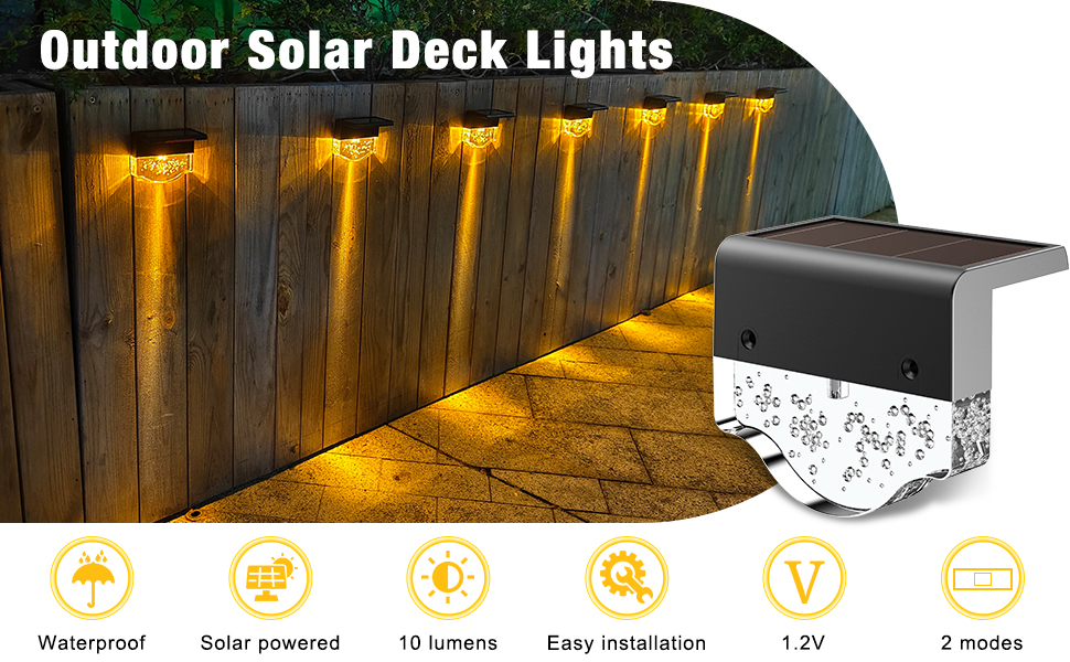 Lampes solaires pour jardin 
