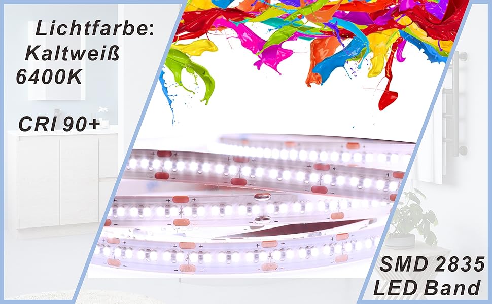BORAS Typ D Badspiegel mit LED Beleuchtung