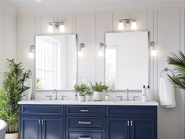 Artloge Specchio da Parete ingresso Rettangolare Specchio Bagno Senza cornice Decorativo Modern
