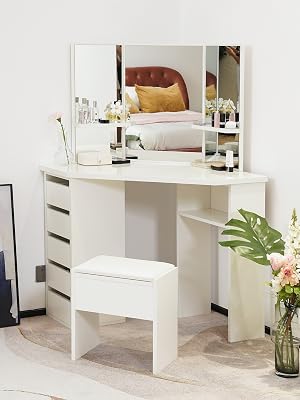 Corner Dressing Table