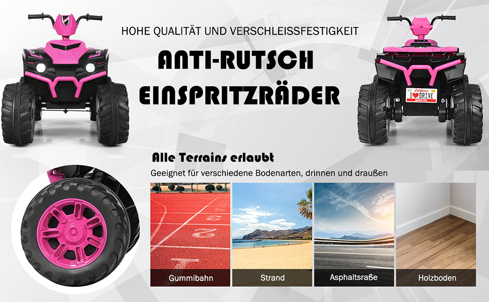 Elektro Kinderquad Scheinwerfer Mini Elektroquad Musik Hupe Kinder Quad Kindermotorrad Elektroauto