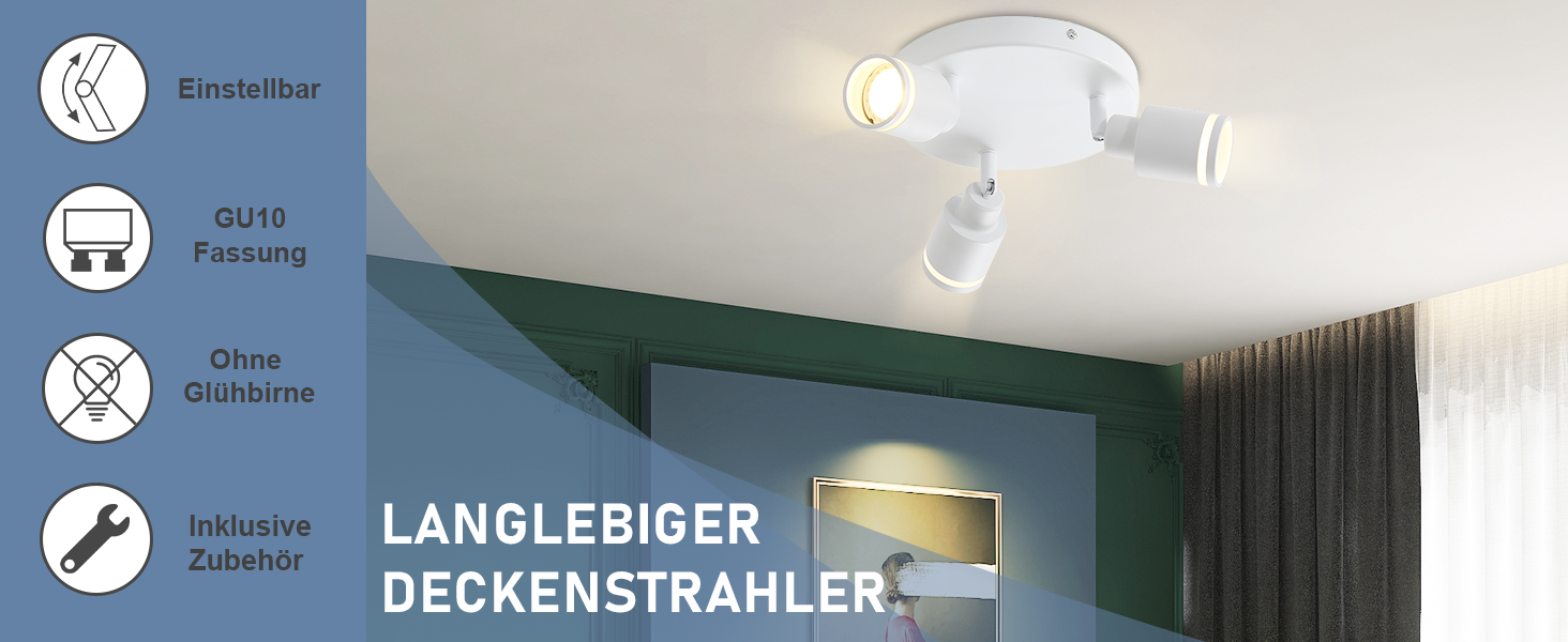 modern deckenstrahler