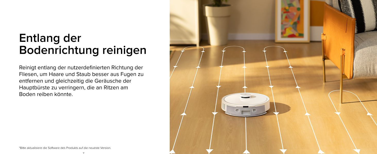 Q7 L5+ Saugroboter mit Wischfunktion