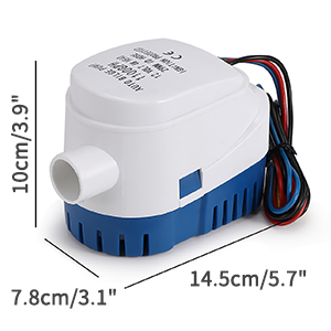 Seaflo serie 06 750GPH Bomba de calefacción automática