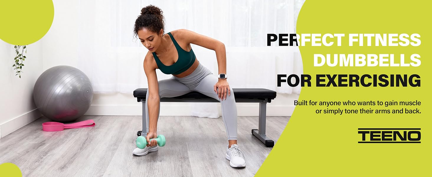 Le texte se lit comme suit : « POUR LES COMMENTAIRES SUR L'EXERCICE ». Collection d'images sur le thème du fitness montrant diverses positions d'exercice et routines d'entraînement sur fond vert citron.