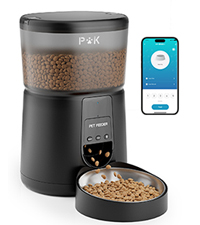 Distributore automatico di cibo per gatti