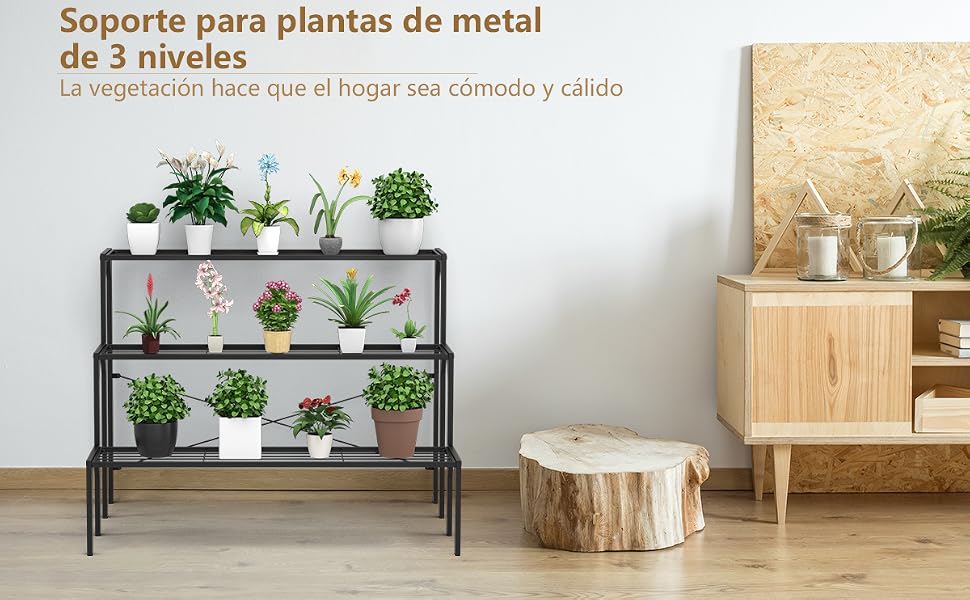Soporte para Plantas de Metal