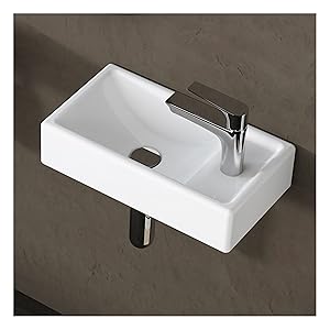 small corner basin