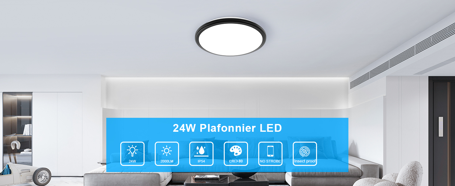 plafonnier led