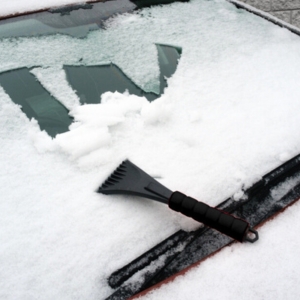 ice scraper, car accessories, good visibility, road safety, light, comfortable handle