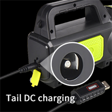 Linterna LED recargable superbrillante de 6